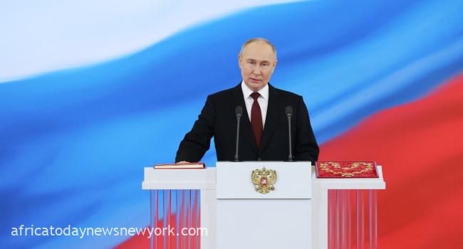 Putin Takes Oath For Record Fifth Presidential Term
