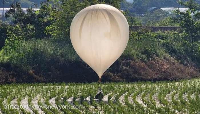 Tension As North Korea Drops Trash Balloons On The South